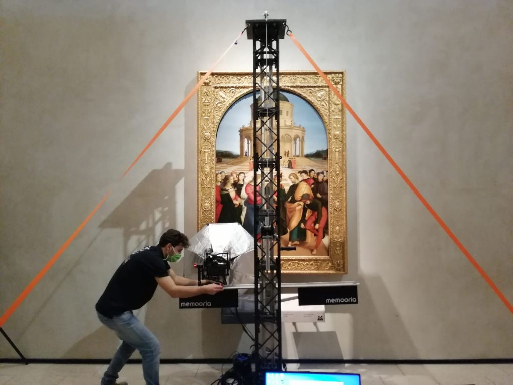 Lo “Sposalizio” di Raffaello è tornato in Umbria. Ma solo in 3D