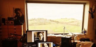 Lo studio di Roberto Paci Dalò, courtesy l'artista