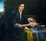 Lorenzo Lotto, Ritratto di giovane gentiluomo nel suo studio, 1527 ca. Gallerie dell'Accademia, Venezia