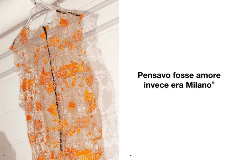 MSGM 10!A macramè top from the Men’s Spring_Summer 2016 Collection, still by Ronni Campana. And a quote from the Women’s Fall_Winter 2019 Collection