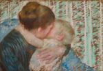 Mary Cassatt, A Goodnight Hug, 1880. Collezione privata