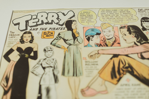 Masters of black and white Milton Caniff al Museo PAFF