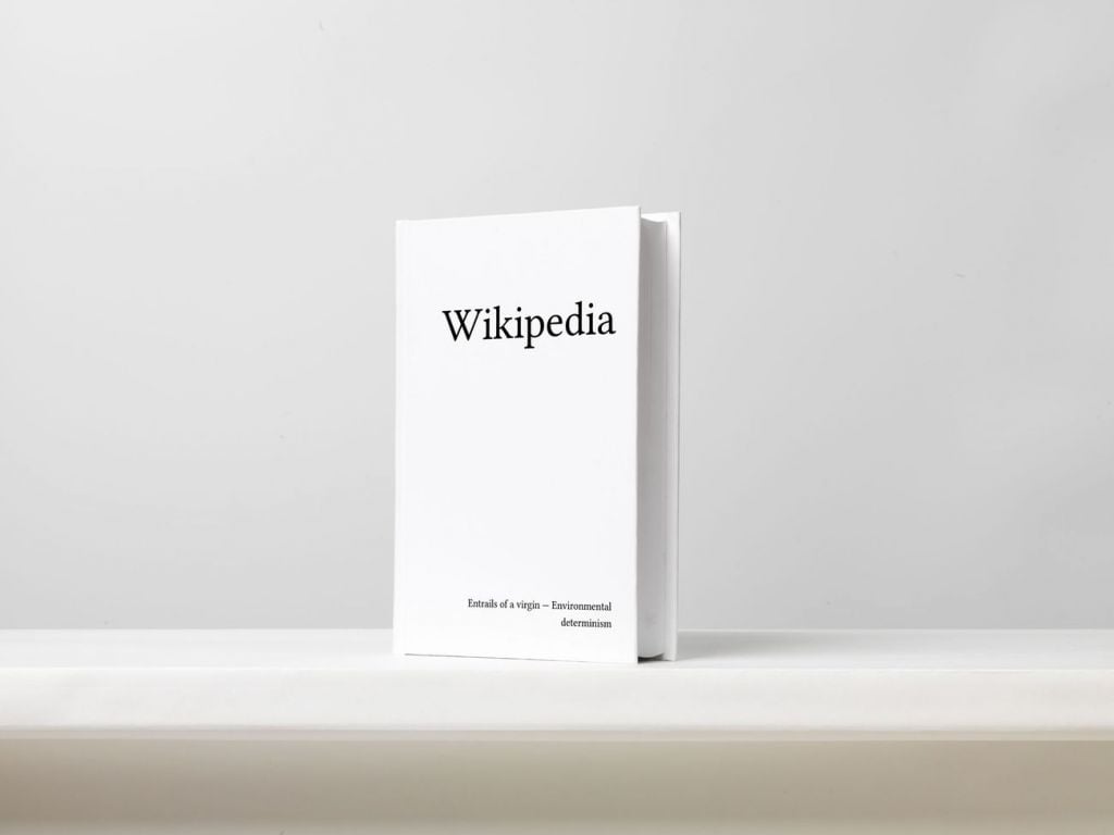 La cultura dal digitale alla carta. Il progetto artistico sulle dimensioni di Wikipedia