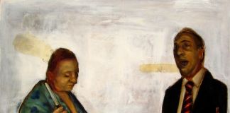 Pierluca Cetera, Trapassato, 2009, olio su tavola, 160 x 200 cm