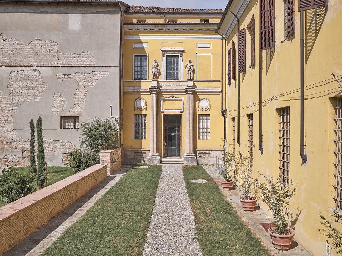 Riqualificazione del Giardino della Cavallerizza del Museo Archeologico di Parma. Photo Giovanni Hänninen