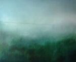 Samantha Torrisi, Esci dai miei sogni (Grande bosco verde), 2020, olio su tela, 100x120 cm