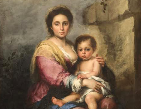 Sotto la “Madonna del Latte” di Murillo si cela un altro dipinto. La scoperta durante il restauro