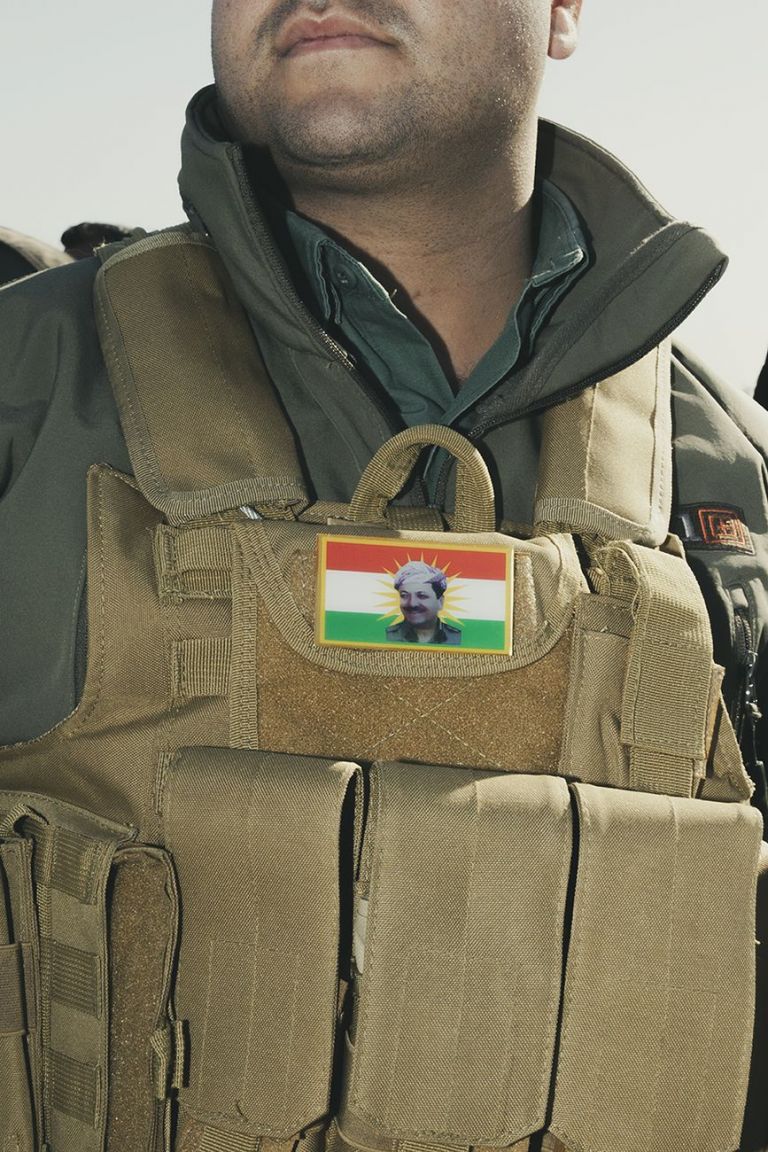 Stefano Sbrulli, Peshmerga