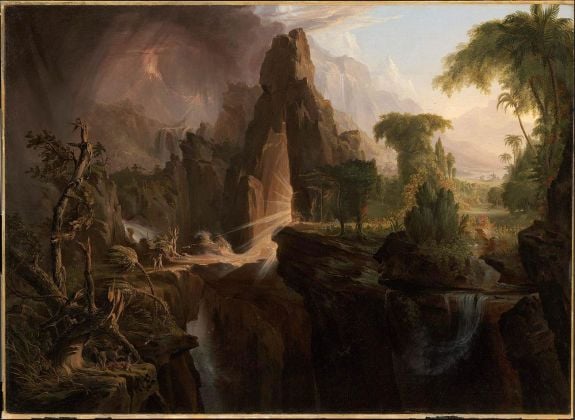 Thomas Cole, Expulsion from the Garden of Eden, 1828. Museum of Fine Arts, Boston