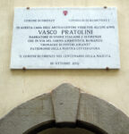 Piazza Pitti, targa Dostoevskij ph Sailko