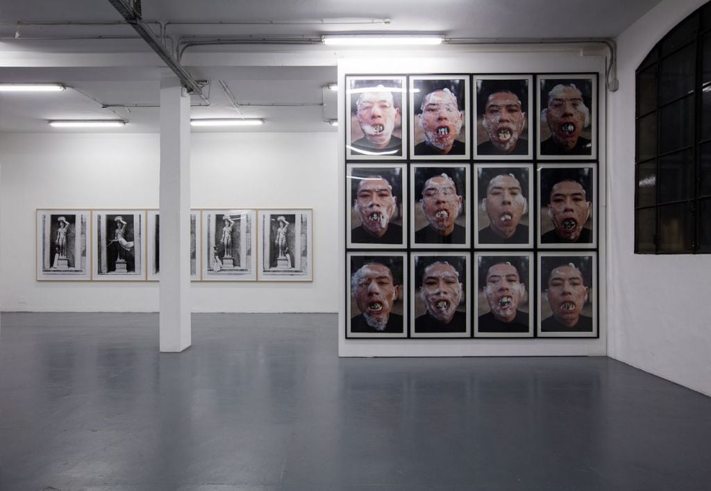 Le azioni in-visibili di Zhang Huan a Milano