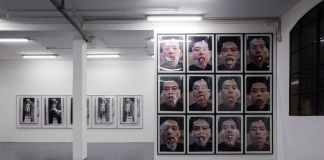 Zhang Huan. The Body as Language. Installation view at Galleria Giampaolo Abbondio, Milano 2020. Photo credits Antonio Maniscalco