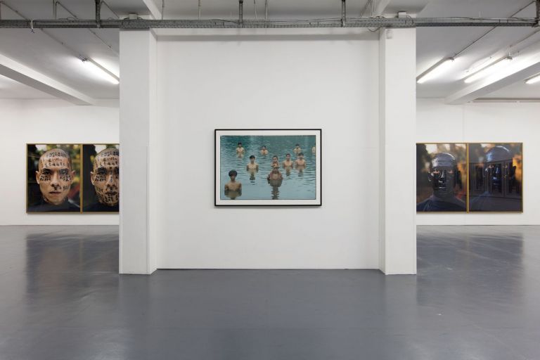 Zhang Huan. The Body as Language. Installation view at Galleria Giampaolo Abbondio, Milano 2020. Photo credits Antonio Maniscalco