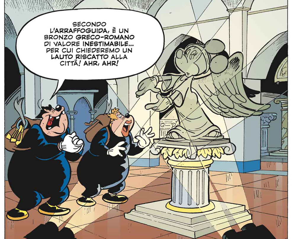 "Vittoria Alata", storia in collaborazione con Topolino - Fondazione Brescia Musei