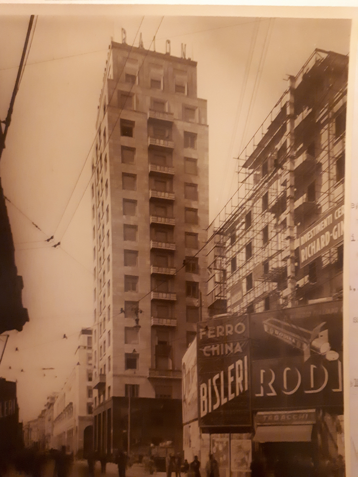 Per gentile concessione dell’Archivio Liliana Rimini Torre Snia Viscosa, San Babila, Milano