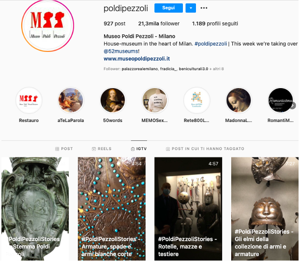 Museo Poldi Pezzoli su Instagram