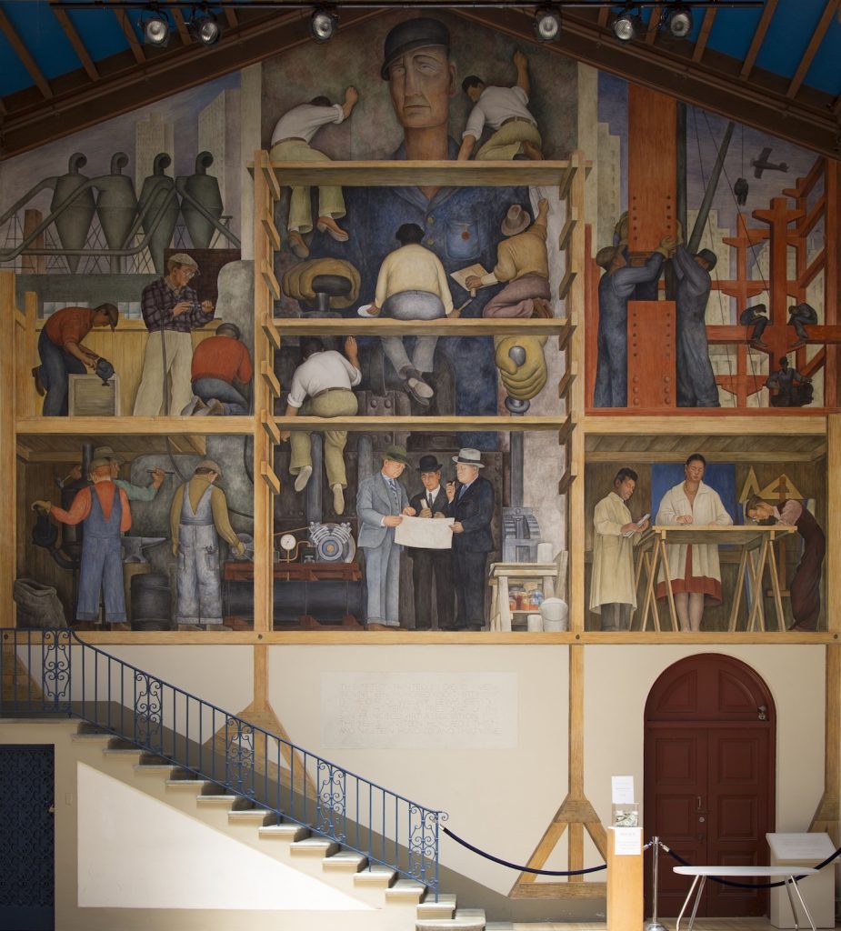 Murale di Diego Rivera al San Francisco Art Institute