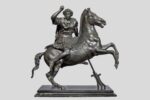 © su concessione del Ministero per i Beni e le Attività Culturali e per il Turismo. Statuetta di Alessandro Magno a cavallo, bronzo, I sec. a.C. (Napoli, Museo Archeologico Nazionale, foto di Giorgio Albano)