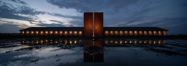 Una veduta in sezione del Tao Cang Art Center. Courtesy Roarc Renew