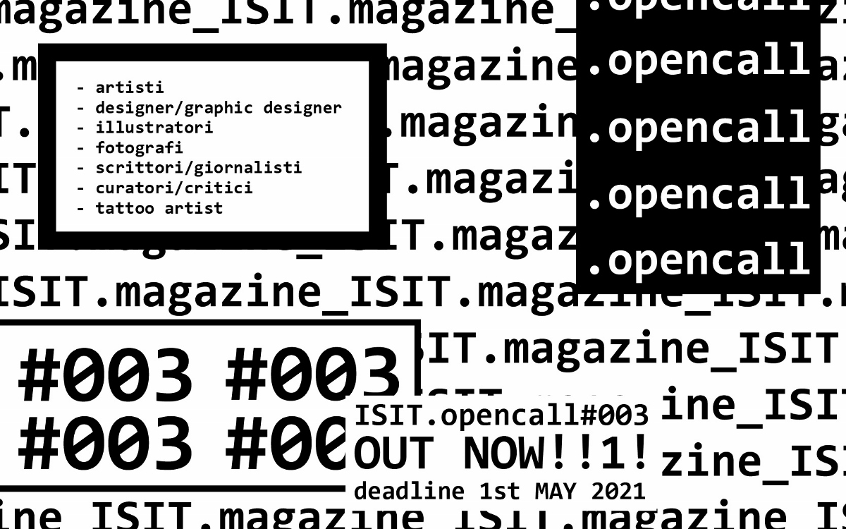 ISITmagazine - open call