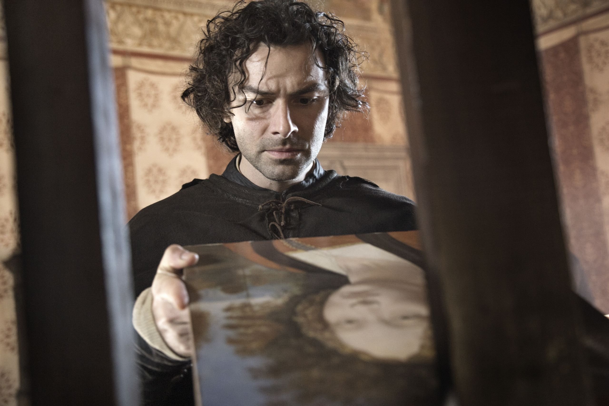 Aidan Turner nella serie Leonardo, Rai 1, 2021