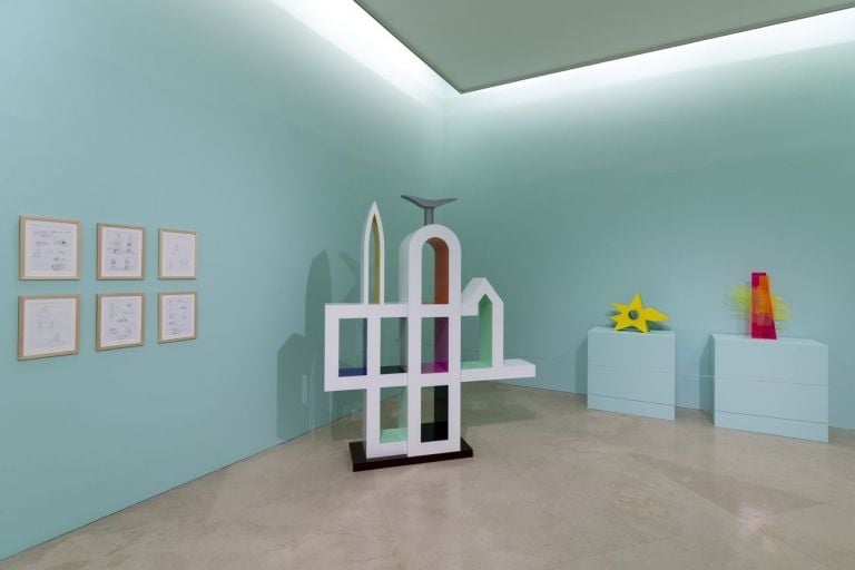 Alessandro Mendini. Piccole fantasie quotidiane, exhibition view at Madre, Napoli 2020. Photo Amedeo Benestante