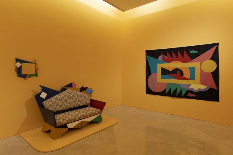 Alessandro Mendini. Piccole fantasie quotidiane, exhibition view at Madre, Napoli 2020. Photo Amedeo Benestante