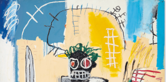 Jean-Michel Basquiat, Warrior, 1982. Courtesy Christie's Images Ltd 2021.