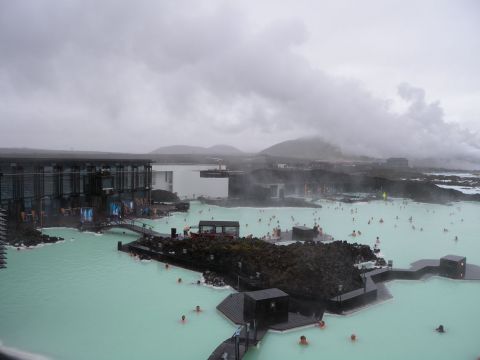 Blàa lòniò (Laguna blu) area geotermale nella penisola di Reykjanes (Islanda) Foto di Simonetta Zanon