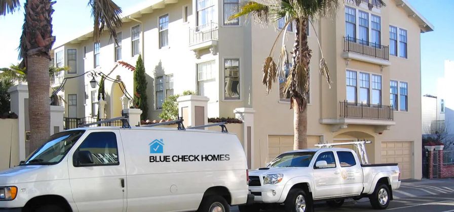 Blue Check Homes Courtesy of Danielle Baskin