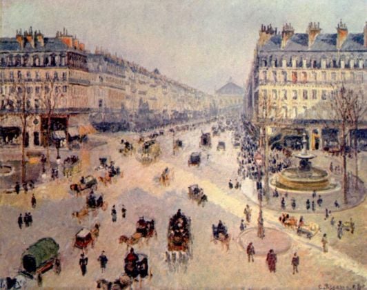 Camille Pissarro, Avenue de l'Opera, 1898. Musée des Beaux Arts, Reims