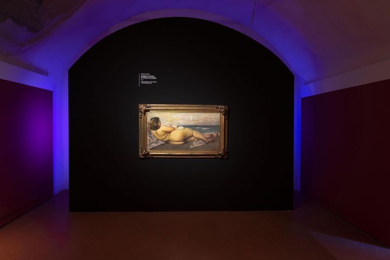 De Chirico e la Metafisica. Exhibition view at Palazzo Blu, Pisa 2021. Photo Nicola Gronchi