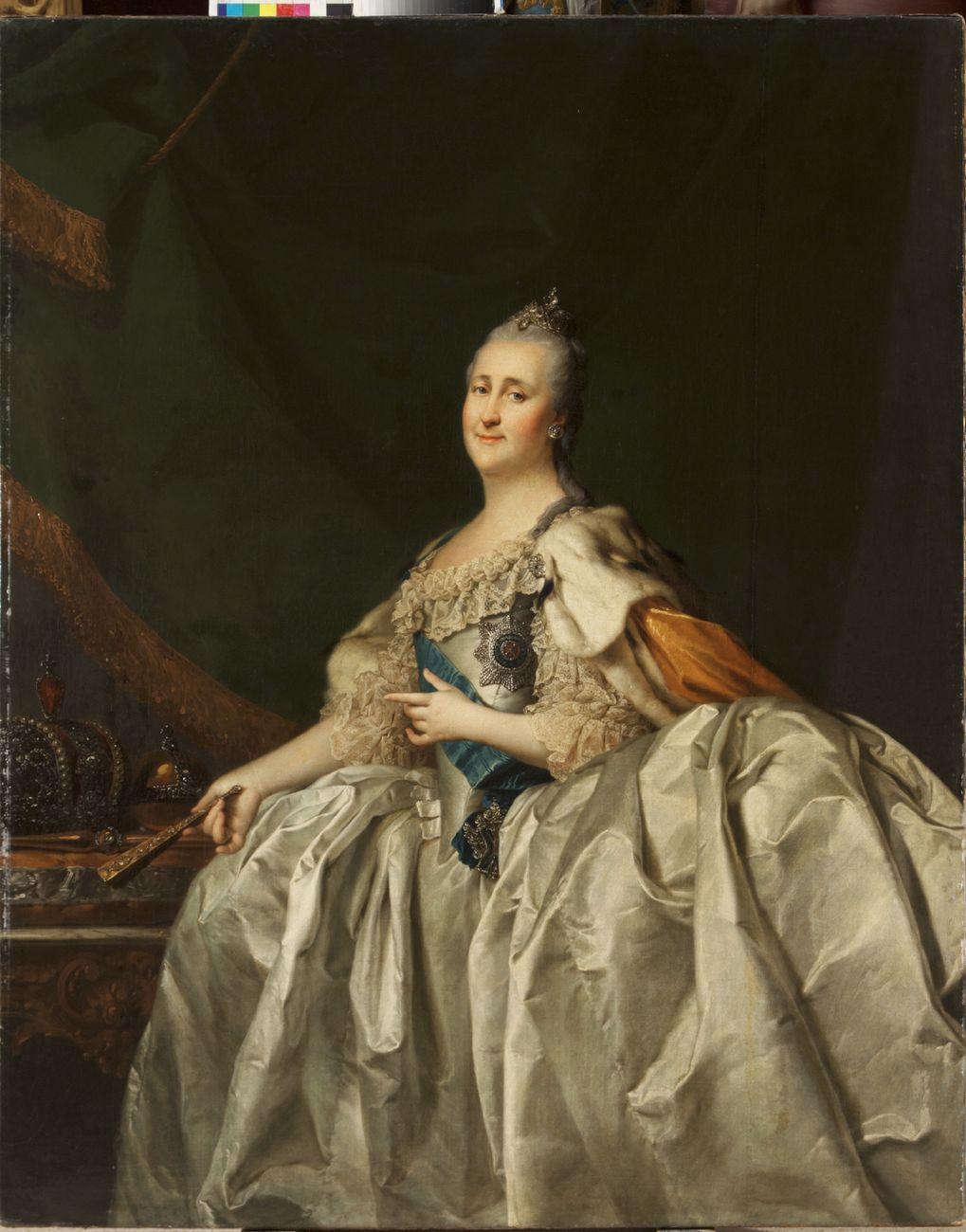 Dmitry Levitsky, Ritratto di Caterina II, 1782, olio su tela © State Russian Museum, St. Petersburg