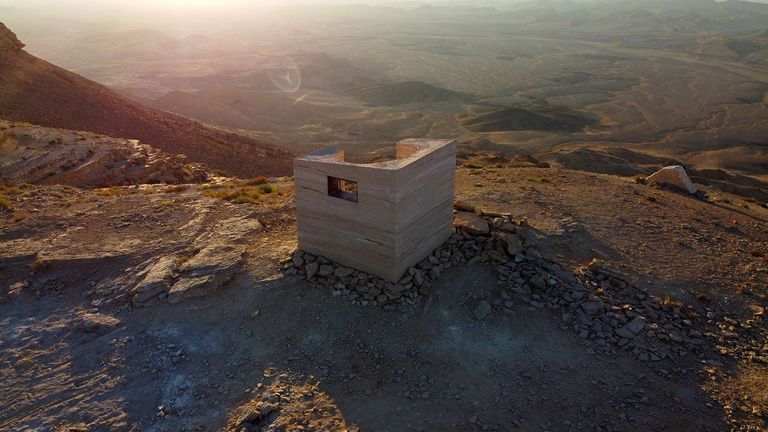 Gitai Architects, Landroom Observatory. Photo Dan Bronfeld