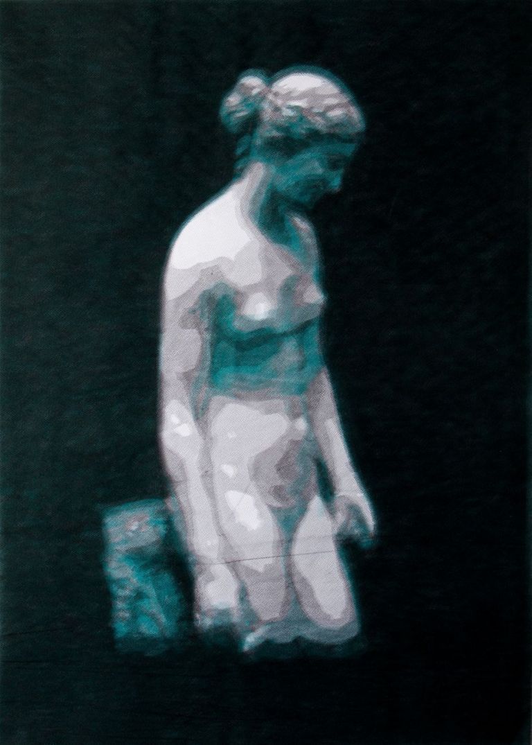 Giorgio Tentolini, Green Clytie (Pagan Poetry), 2015. Galleria Russo, Roma