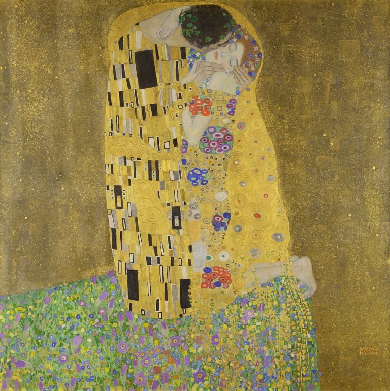 Gustav Klimt, Il bacio