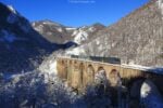 Il viadotto Rivoira a Vernante, costruito nel 1891. Photo © Federico Santagati