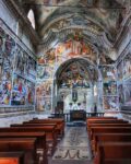 Interno del Santuario di Notre Dame des Fontaines a Briga Marittima, 1492. Photo © Marina Rosenthal Pereira Lima