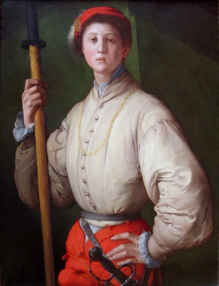 Jacopo Pontormo, l'Alabardiere