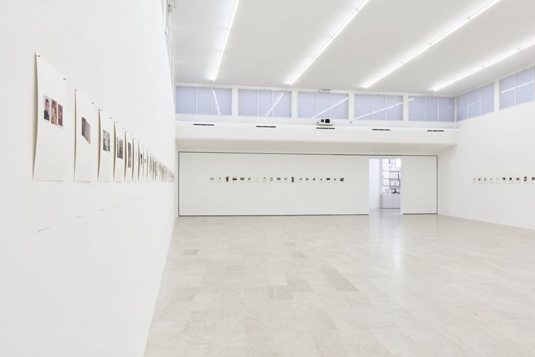 Joachim Schmid. Photoworks, 2021. Installation view at P420, Bologna. Photo C. Favero