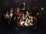 Joseph Wright of Derby, Esperimento su un uccello nella pompa pneumatica