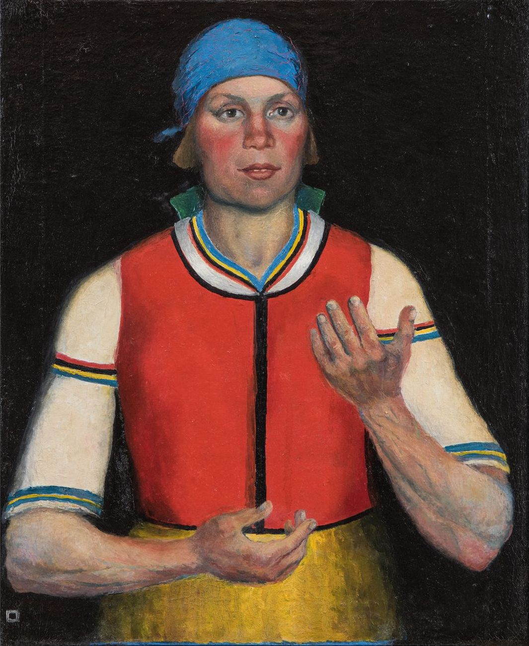 Kazimir Malevich, Operaia, 1933, olio su tela © State Russian Museum, St. Petersburg