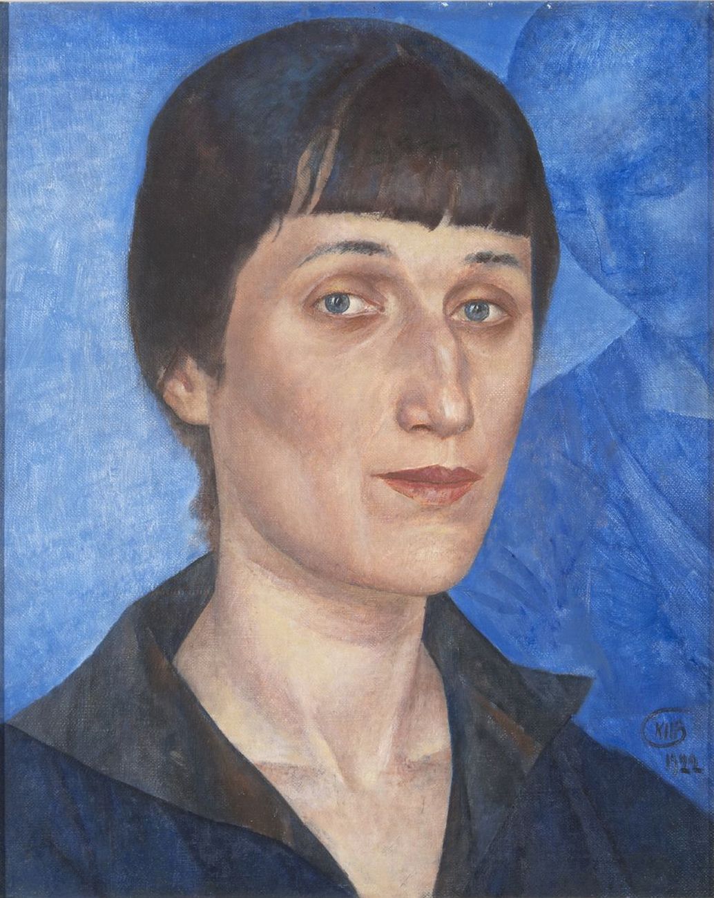 Kuzma Petrov Vodkin, Ritratto della Poetessa Anna Akhmatova, 1922, olio su tela © State Russian Museum, St. Petersburg