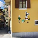 Murale di Pinocchio a Vernante. Photo © Vitamaria Nuzzi