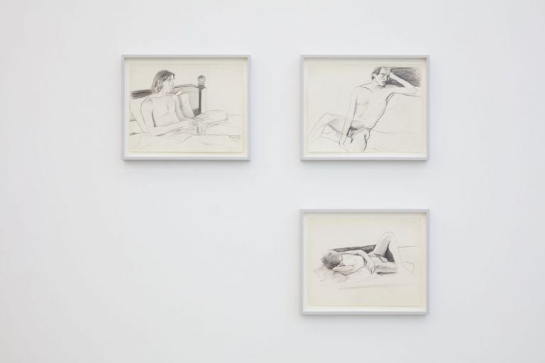 Patrick Angus (1953 – 1992). Installation view at Bortolami Gallery, New York 2021. Photo Kristian Laudrup