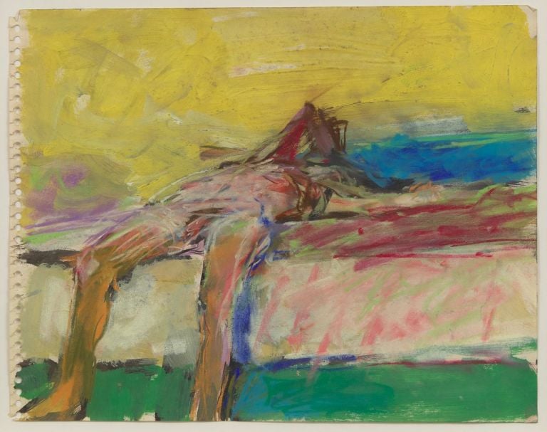 Patrick Angus, Untitled, anni '80, pastello su carta, 28 x 35.6 cm. Courtesy of Bortolami Gallery, New York