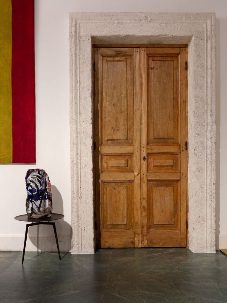 Pietra plasmata. Installation view at Palazzo delle Pietre, Roma 2021. Photo Daniele Molajoli