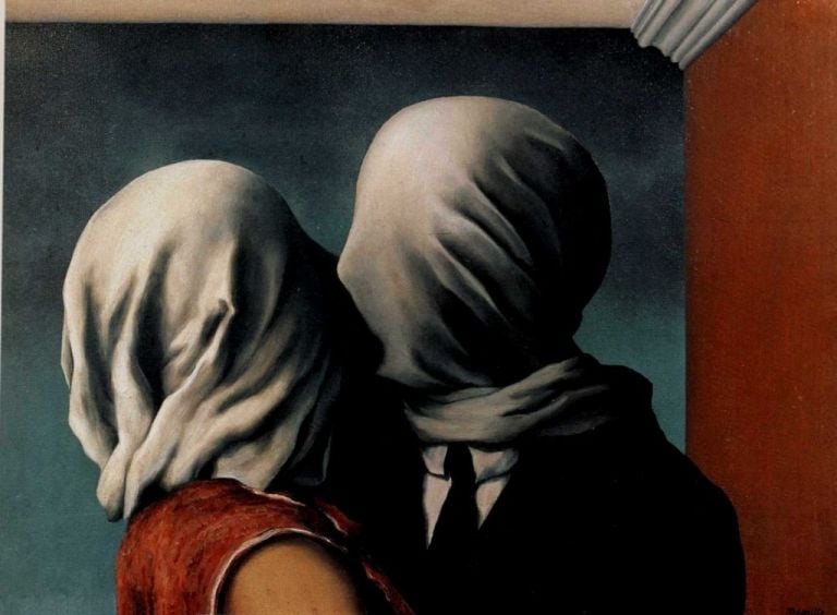 René Magritte, Les Amants, 1928