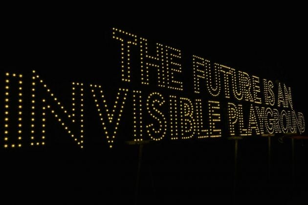 Robert Montgomery, The Future Is A Risk of Our Hearts, 2020, BASE, Milano
