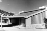 Scuole elementari e materne di San Marcello Pistoiese (1956, in collaborazione con l’ingegnere C. Messina). Foto di un particolare. Courtesy Università degli Studi di Firenze, BST – Archivi di Architettura, Fondo Giovanni Klaus Koenig